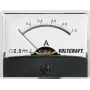 Voltcraft AM-60X46/1A/DC paigaldusmõõteriist AM-60X46/1A/DC 1 A pöördpoolmõõteriist (AM-60X46/1A/DC)