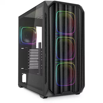 Sharkoon AK5M RGB Midi Tower Must