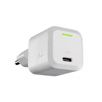 Green Cell CHARGC06W universaalne mobiilseadme laadija, valge, vahelduvvoolu kiirlaadimine