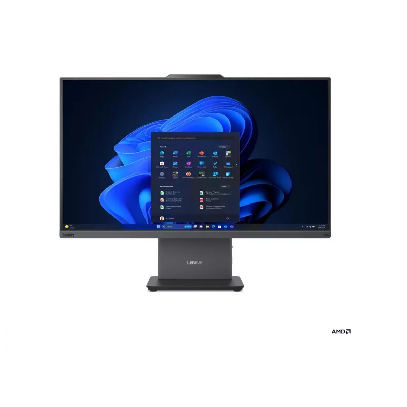 Kõik-ühes arvuti Lenovo ThinkCentre neo 55a 24 Gen 6 Touch 23,8 tolli FHD, AMD Ryzen 5 220, 16GB RAM, 512GB SSD, AMD Radeon 740M, Windows 11 Pro, inglise klaviatuur, Kuuhall, 3-aastane garantii