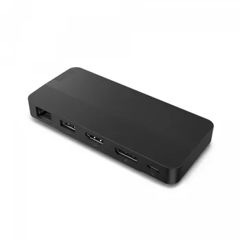 Lenovo 40B90100EU sülearvuti dokk/pordireplikaator Juhtmega ühendatud USB 3.2 Gen 1 (3.1 Gen 1) USB-C Must