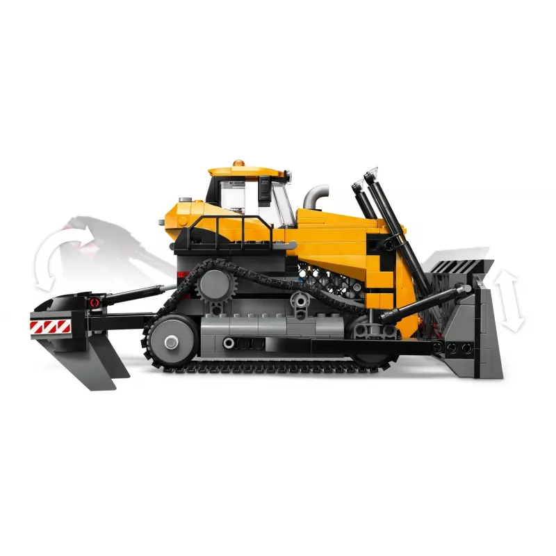 Toy konstruktsioonibuldooser LEGO 60466, City seeria, 682 tk, 3 minifiguuri, soovitatav vanus 8+, mõõtmed 120×240×130 mm