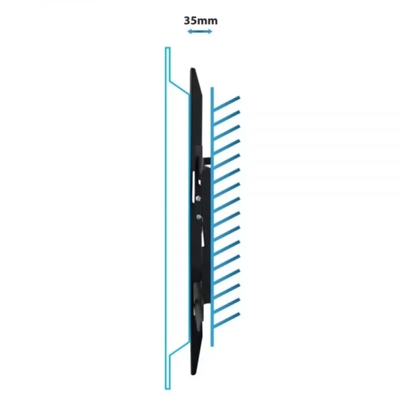 TV seinakinnitus Esperanza HYPNOS 177,8 cm 70 tolli must maks. 30 kg