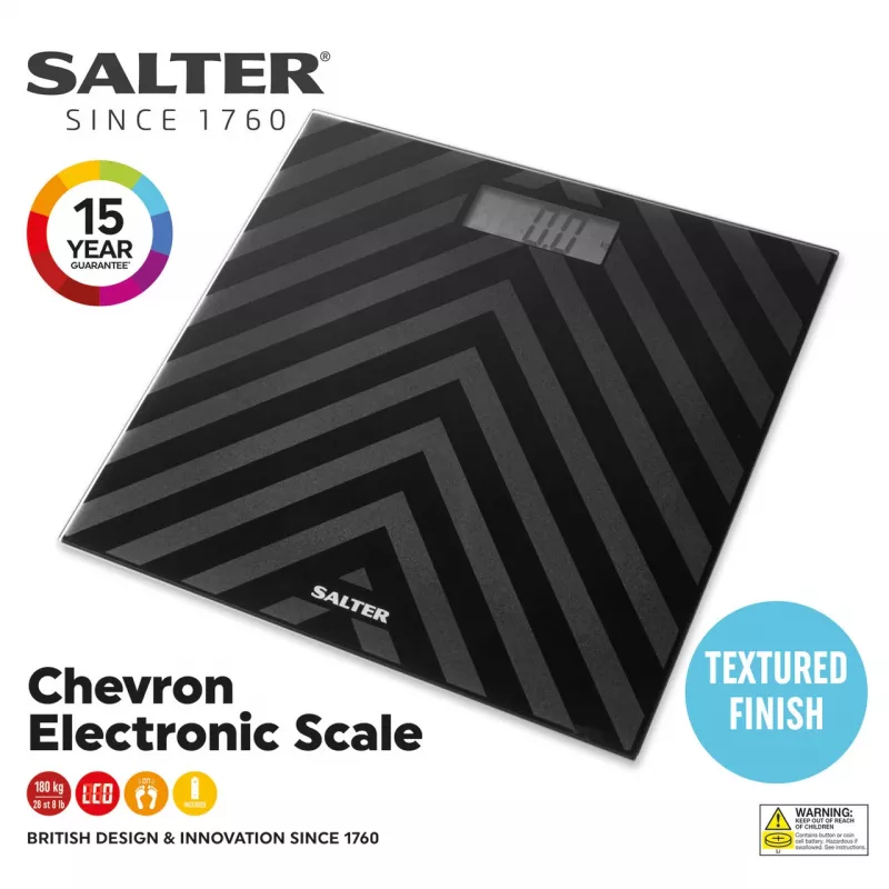 Vannitoakaal Salter SA00287 BACFEU16 Chevron Two Tone