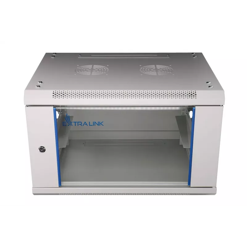 Seinale paigaldatav rack Extralink Extralink Rackmount kapp 6U 600x450 hall
