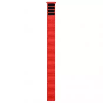 Garmin UltraFit-kellarihm 22 mm nailon leekpunane (010-13306-12)
