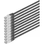 Võrgukaabel ShiverPeaks 75711-H0.5S-SET10 Cat 6 S/FTP PIMF, 0,5 mm juht, komplektis 10 tk