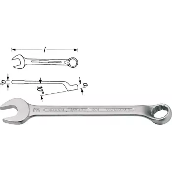 HAZET 603-5.5 - 5,5 mm - Kroom - Kroom - Matt - 10° - Saksamaa (603-5.5)