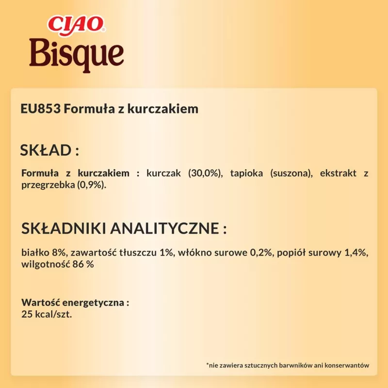 Märg kassitoit Inaba Foods CIAO paks kanasupp 40 g kotike