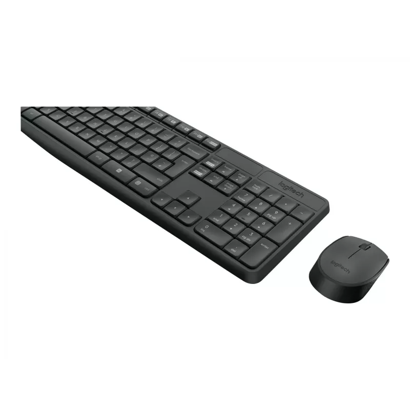 Logitech klaviatuur MK235 juhtmevaba klaviatuur+hiir hall CZ