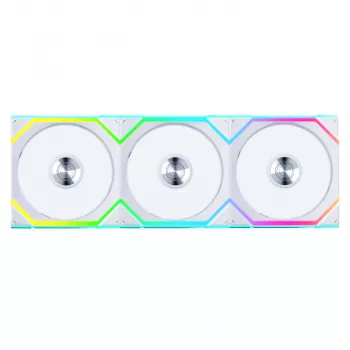 Lian Li UNI FAN SL Wireless 120 ARGB ümberpööratud labadega valge 3-pakk
