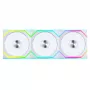 Lian Li UNI FAN SL Wireless 120 ARGB ümberpööratud labadega valge 3-pakk
