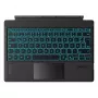 Inateck QWERTZ Bluetooth-klaviatuur KB02027 — Must, puuteplaat, sisseehitatud 500 mAh aku, Bluetooth Surface Pro seeriale