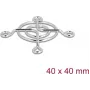 Ventilaatorivõre DELOCK 67304 metall, 53×53 mm, hõbedane — arvuti jahutuse tarvik