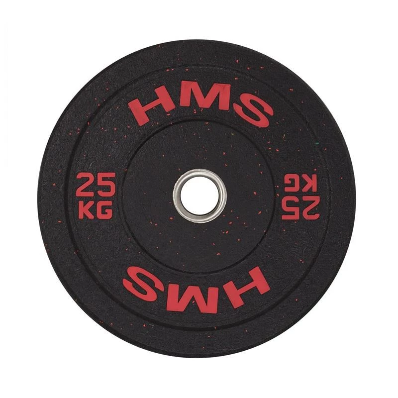 HMS Fitness HTBR25 1 tk olümpiaraskusketas kummikattega