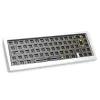 Ducky Outlaw 65 klaviatuur universaalne USB hõbedane mehaaniline RGB LED