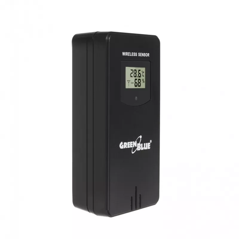Juhtmeta andur GreenBlue GB532 — temperatuuri ja niiskuse seire juhtmevaba andur