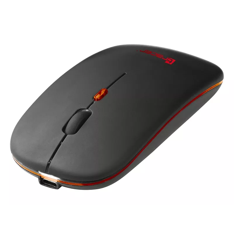 Hiir Tracer õhuke RF 2.4 Ghz/BT Must