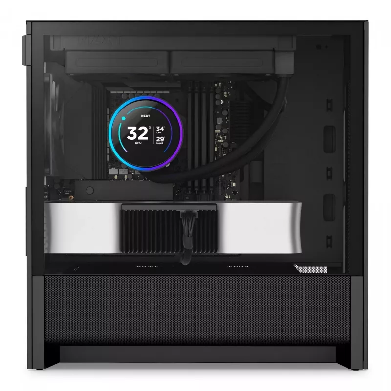 NZXT H3 Flow Micro ATX õhuvooluga korpus - must