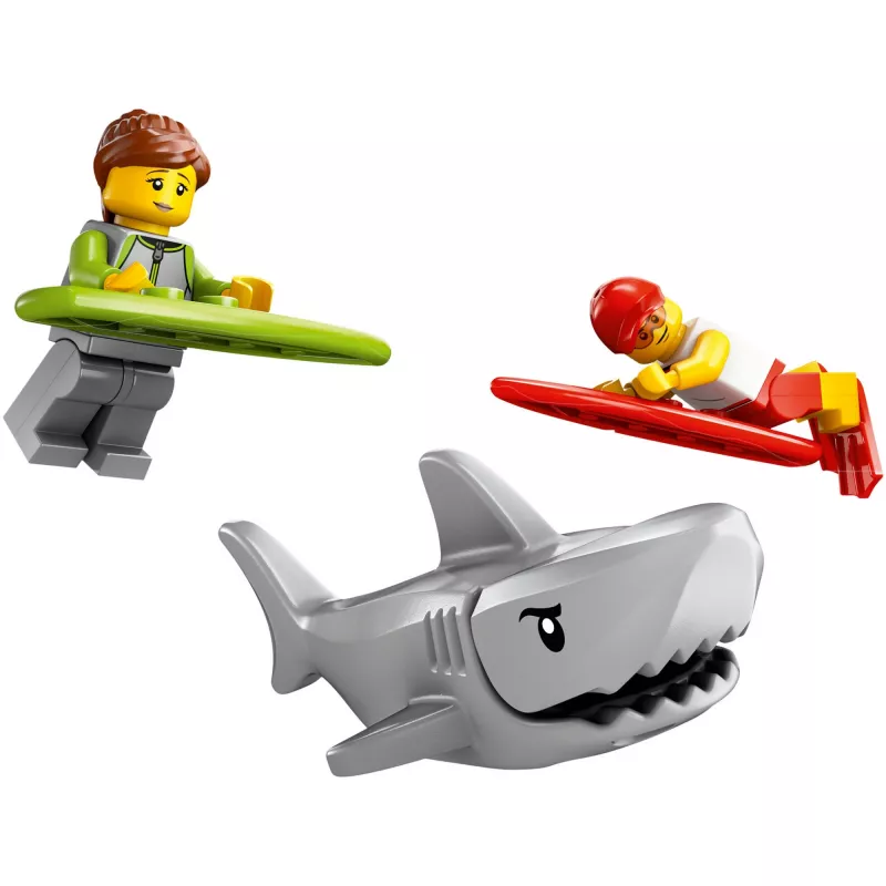 LEGO CITY 60453 Päästepaat rannavalve veoauto