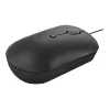 Juhtmega optiline hiir Lenovo GY51D20875 USB USB-C, mõlemakäeline, 2400 DPI, 4 nuppu, must