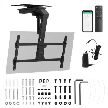 Lakke paigaldatav telerikinnitus MACLEAN MC-109 T VESA 800x400 43–86-tollistele ekraanidele, max koormus 45 kg