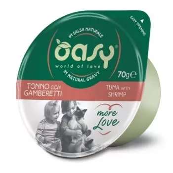 Oasy More Love tuunikalatopsik krevettidega 70 g