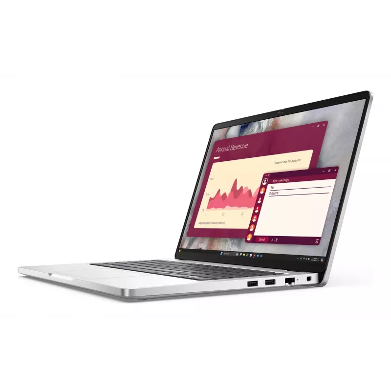 Sülearvuti Dell Pro 14 — Intel Core Ultra 7 265U, 14-tolline FHD+ 1920×1200, 16 GB DDR5, 512 GB SSD, Windows 11 Pro, Platinum
