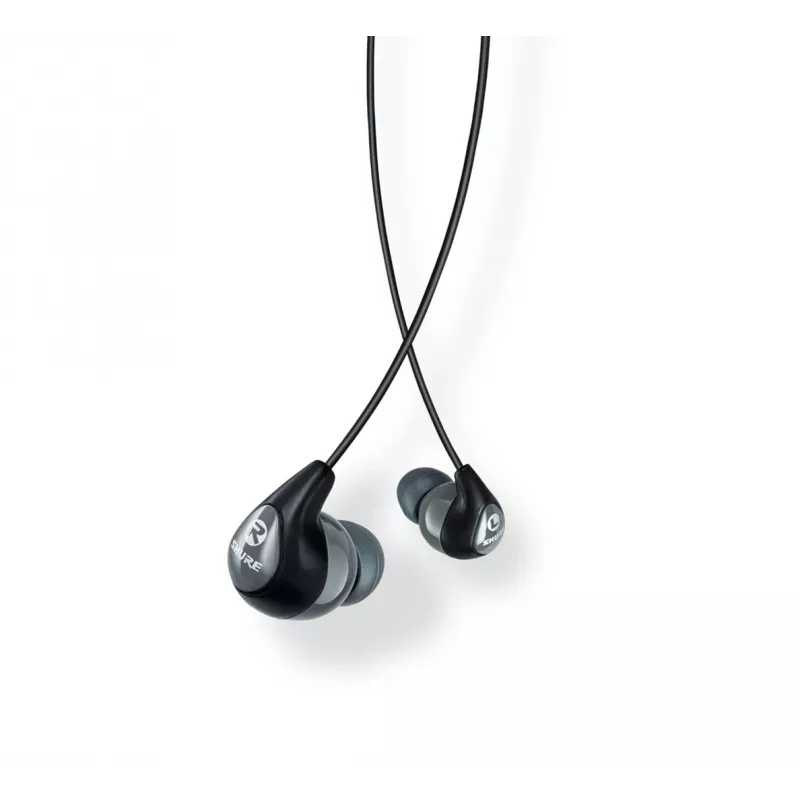 Shure SE112-GR juhtmega kõrvaklapid, sissekõrvaklapid, kõned/muusika, must, hall