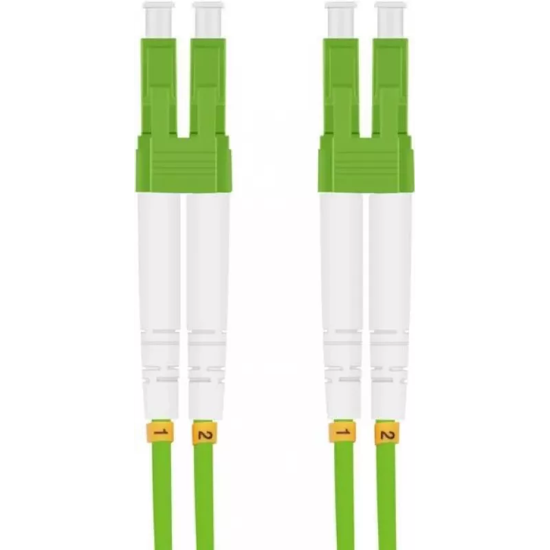 Herweck Helos LWL - paigalduskaabel - LC multi-mode (M) to LC multi-mode (M) - 10,0m - fiiberoptiline - dupleks - 50/125 mikromeetrit - OM5 - heleroheline (187473)