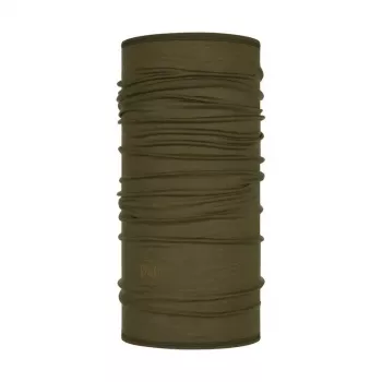 Buff 113010.843.10.00 Merino Lightweight multifunktsionaalne kaelasall täiskasvanutele, merinovill, Solid Bark