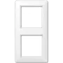 Lüliti ajami katteplaat JUNG AS 582 WW valge — Duroplast, 80,5×151,5 mm
