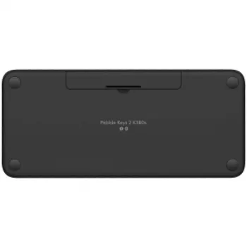 Logitech Pebble Keys 2 K380s - Klaviatuur - Juhtmevaba - Bluetooth LE - QWERTZ - Saksa - Tonal Graphite (920-011795)