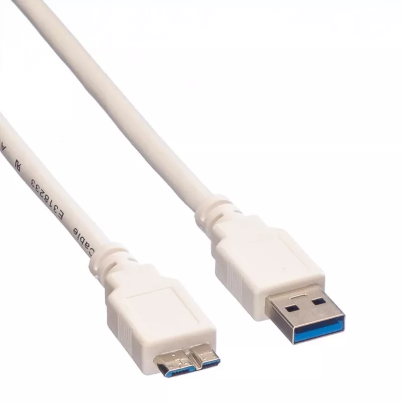 USB 3.0 kaabel A - Micro B M/M 0,8 m 11.99.8873 VALUE