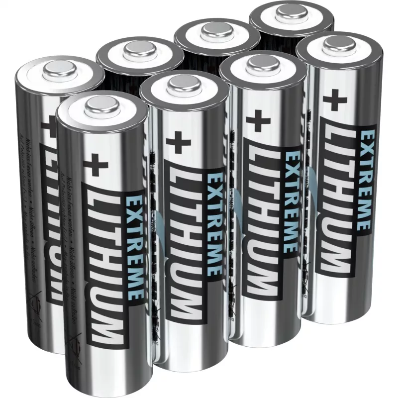 Ühekordne aku Ansmann 4+4 Lithium AA