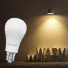 Smart WiFi pirn Tellur TLL331331 9W valge sooja valge hämardatav — reguleeritav sooja valge valgus, Wi‑Fi juhtimine