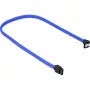 SATA kaabel Sharkoon SATA 3 0.3m 7-pin must sinine
