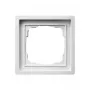 Seinakatteplaat / lülitikate Gira 0211112, kruvivaba, valge, 83,3×83,3 mm, 10,6 mm paks
