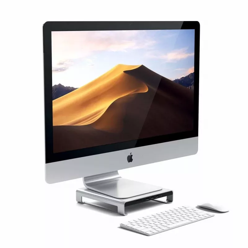Sülearvuti dokk Satechi ST-AMSHS USB 3.2 Gen 1 USB-C hõbedane