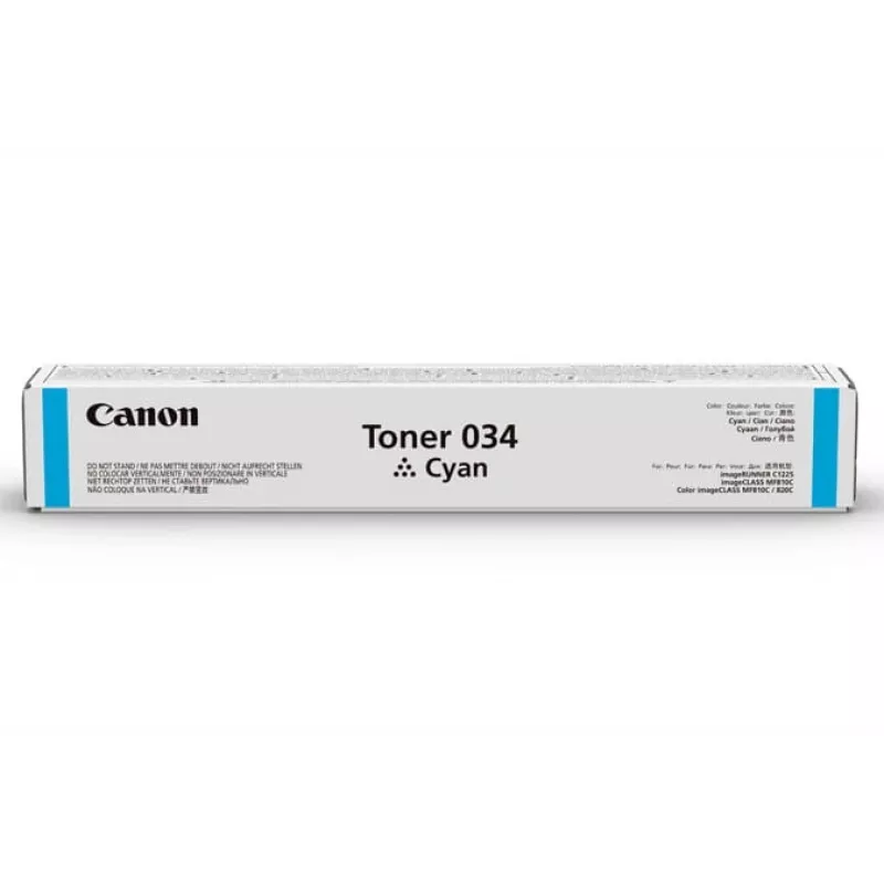 Canon 034 toonerikassett 1 tk Originaal tsüaan
