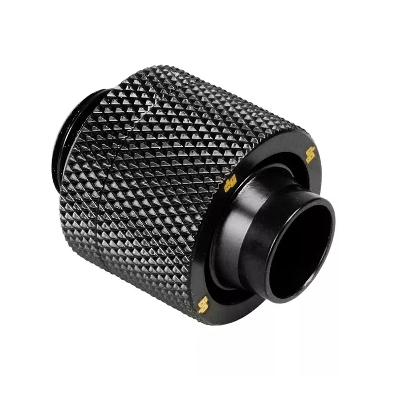 Bitspower surveliitmik G1/4-tolline isane sirge 16/11 mm külge – must matt