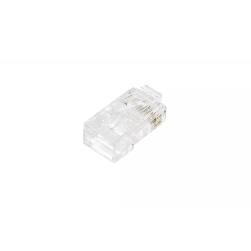 DIGITUS RJ45 modulaarkinnitus (8P8C) pass-through, CAT 5e, kaitseta, AWG 26-24, 100 tk (X-ML-5U-EZ)
