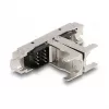 DeLOCK RJ45 pistikupesa LSA–LSA Cat.8.1 tööriistavaba must