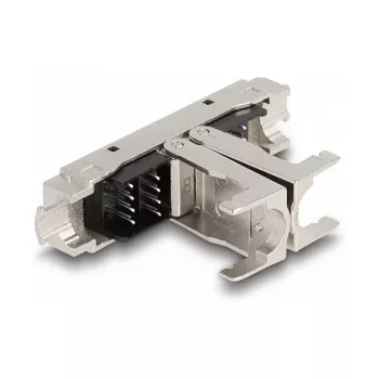 DeLOCK RJ45 pistikupesa LSA–LSA Cat.8.1 tööriistavaba must