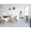 NeXtime klok 3150tq Sun Small, Ø35 cm, Seinale, Türkiis