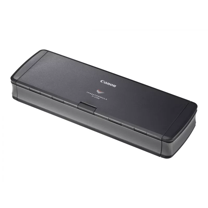 Canon imageFORMULA P-215II kaasaskantav kahepoolne dokumendiskanner, 216 x 1000 mm, 600 x 600 DPI, 24 bit, lehtskanner, must, hall, CMOS CIS