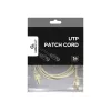 Gembird - Patch-kaabel - RJ-45 (M) kuni RJ-45 (M) - 2 m - UTP - CAT 5e - Valatud - Hall