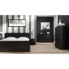 Kummut Top e Shop M5 CZERŃ, 5 sahtlit, must, 700×400×1120 mm, puitlaastplaat