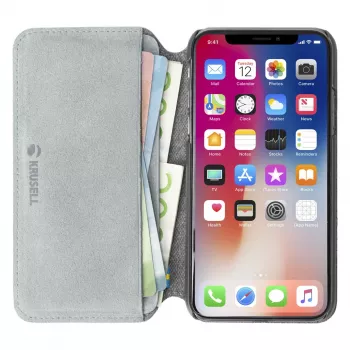 Folioümbrise Krusell Broby 4 Card SlimWallet iPhone XS Max