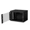 Seinale kinnitatav kapp Digitus DN-19 07-U-SW